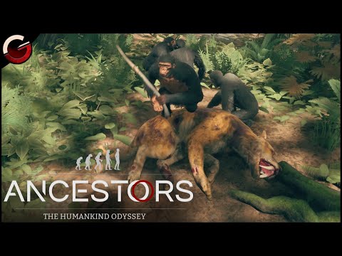 HOW TO KILL THE TIGER! Build A Secret Hidden Base | Ancestors: The Humankind Odyssey Gameplay
