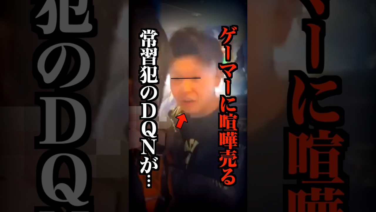 ゲーマーを狙って喧嘩を売りまくるDQNがコチラ…