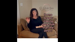 Does One Breast Make More Milk Than The Other?