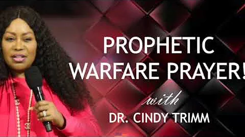 Dr. Cindy Trimm Commanding Your Morning Prayer to pray with!