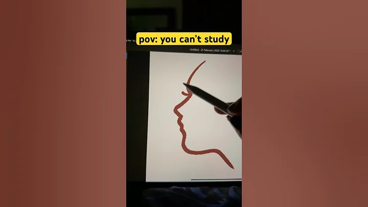 pov: you can’t study so you draw instead #viral #Trending #Shorts #YouTubeShorts ￼