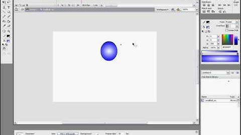 Flash CS3 Tutorial Using Shape Tween