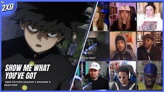 Mob Psycho 100 II (モブサイコ100)  Season 2 Episode 9 Reaction Mashup | L4A