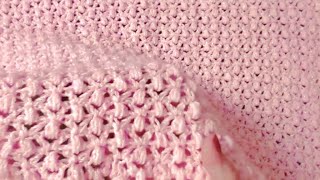 Crochet Baby Blanket YOU will love it. It''s only a ONE ROW REPEAT YES it is !