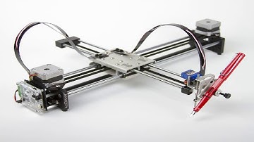 Homemade Scara Robot Arm 3D Printer Plotter Robotic Draw Arduino Control DIY Laser Engravi