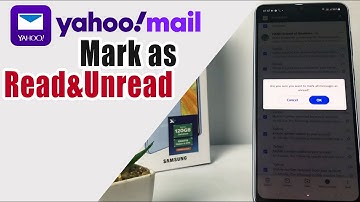 How To Mark Email As Read And Unread In Yahoo Mail