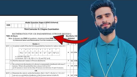 BCS301 Model Question Paper Solved 📝For Cse Stream Vtu 3rd Sem|Q.No 1(a)