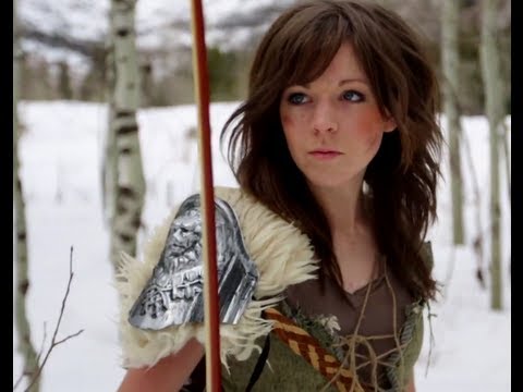 Lindsey Stirling & Peter Hollens - Skyrim (Official Music Video)