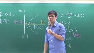 [高職數學][107統測][B卷18][拋物線標準式][威全老師主講]
