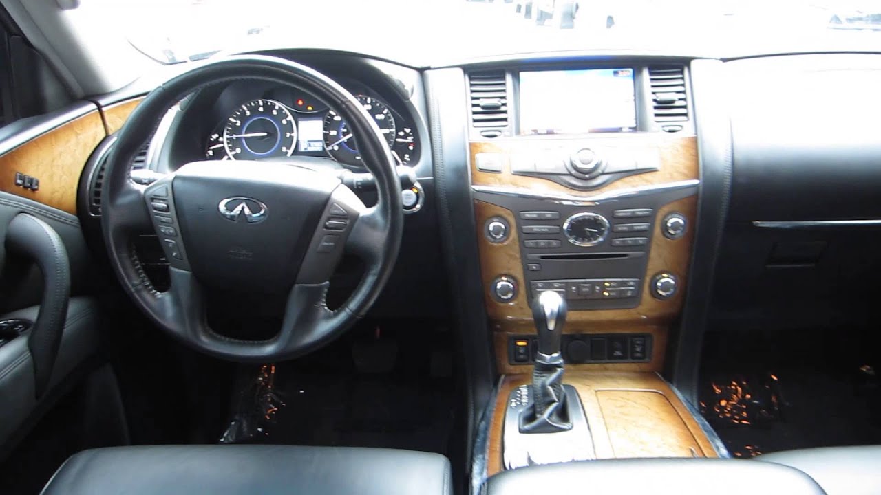 2011 Infiniti Qx56 Liquid Platinum Stock 14674a