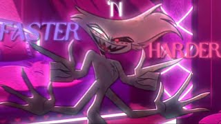 FASTER N HARDER - Hazbin Hotel/Angel Dust edit Resimi