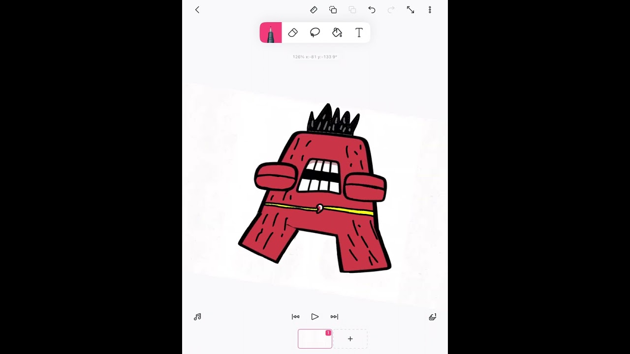 Filipino Alphabet lore super letters (A)