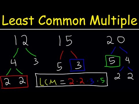 How To Find The LCM of 3 Numbers - Plenty of Examples!