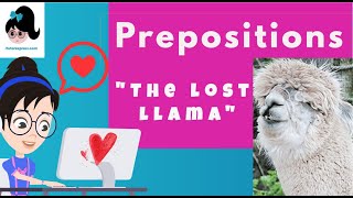 Preposition The Lost Llama English For Kids Itutorexpress