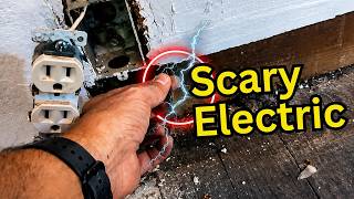 Random Live Wires and Overgrown Yard - 134 year old rental property rehab - ep 5