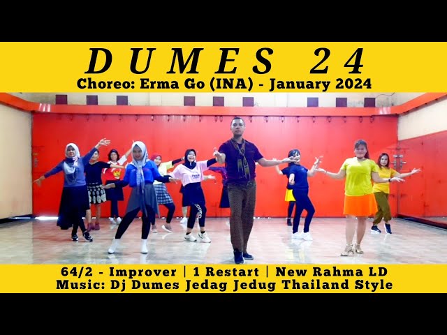 Dumes 24 Line Dance | Improver | @ErmaGo-yg5fz (INA) class=