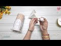 Amazing craft idea using waste | best out of waste craft idea by crafty hands