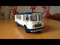 Масштабная модель городского автобуса ЗиЛ-158 Classic Bus в масштабе 1:43