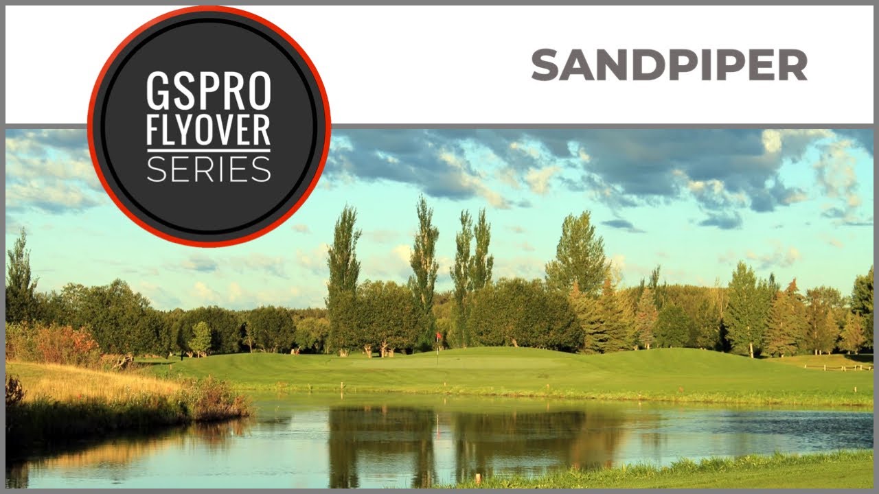 GSPro Course Sandpiper Flyover - YouTube