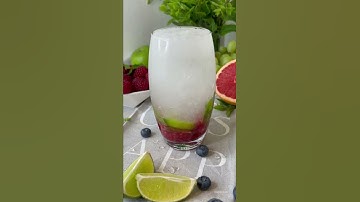 Refreshing Raspberry Mocktail