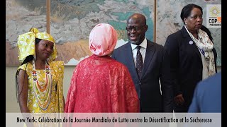 Le Président De La Cop15 Désertification À La Célébration De La Désertification Et La Sécheresse