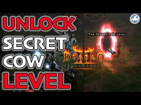 How to make the SECRET COW LEVEL in Diablo 2 Resurrected (Guide) Diablo II Resurrected