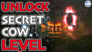 How to make the SECRET COW LEVEL in Diablo 2 Resurrected (Guide) Diablo II Resurrected