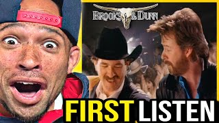 Rapper FIRST time EVER hearing Brooks & Dunn - Boot Scootin' Boogie!