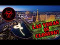 Vegas Strip Walk ~ All Hotel/Casinos Closing, Deserted ...