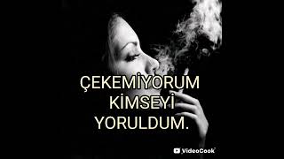 Çekemi̇yorum Ki̇mseyi̇ Yoruldum. Cover
