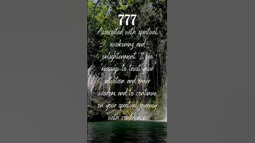 HAVE YOU SEEN THIS ANGEL NUMBER? #777  #angelnumbers #asmr