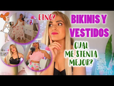 NO ASMR |👙👗 MODELANDO BIKINIS | VESTIDOS DE CELEBRACION | HAUL DRESSLILY