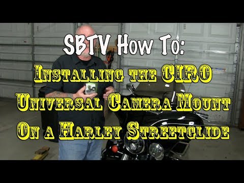 SBTV How To:  Installing the CIRO Universal Camera Mount on a Harley Streetglide