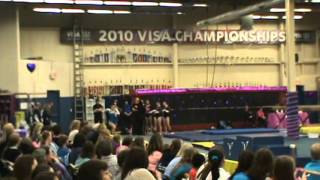 First time competing Yurchenko Layout Vault