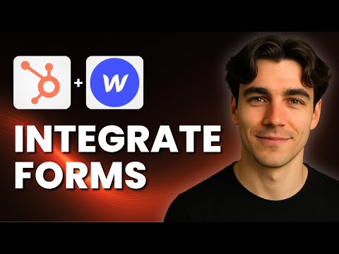 How To Integrate Webflow Forms With Hubspot For Free (Tutorial 2025)