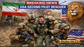 Breaking news update the second American pilot rescued