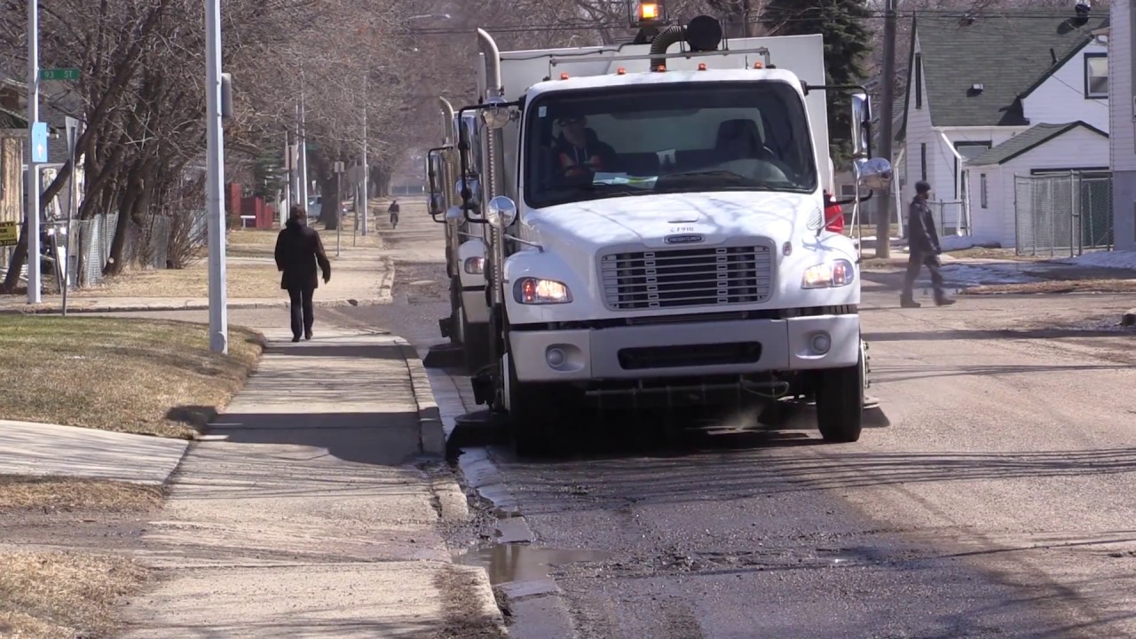 Edmonton street sweeping plan YouTube