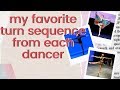 My Favorite Turn Sequence For Each Dancer | Dance Moms