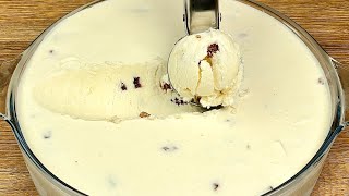 🍨All you need is milk! The most delicious homemade ice cream in 10 minutes!