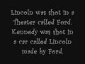 Lincoln-Kennedy Coincidences