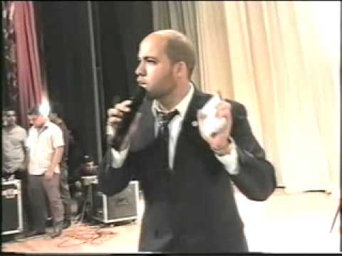 من حفل تخرج دفعه 2012 تجاره الزقازيق الشاعر احمد تيتو 