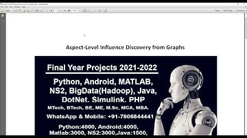 Aspect Level Influence Discovery from Graphs