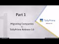 How to Merge Companies with Different GSTIN_UINs in TallyPrime Release 3.0 or Later (Hindi) _ 3.X