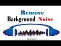 How to Remove Background Noise from Audio &amp; voice recording ---Audio Editing (2020) in Urdu/Hindi.