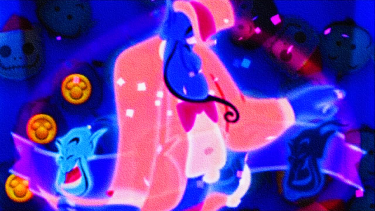 【1億点出したよ】　アラジン&ジーニー スキル6  #万枚　#ツムツム 