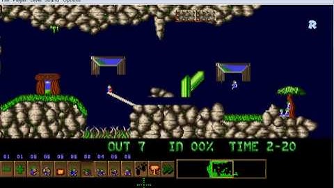 Custom Lemmings: Mild 7 - Maniacally Depressed