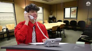The Office - Micheal Jim Dwight Epic Scene