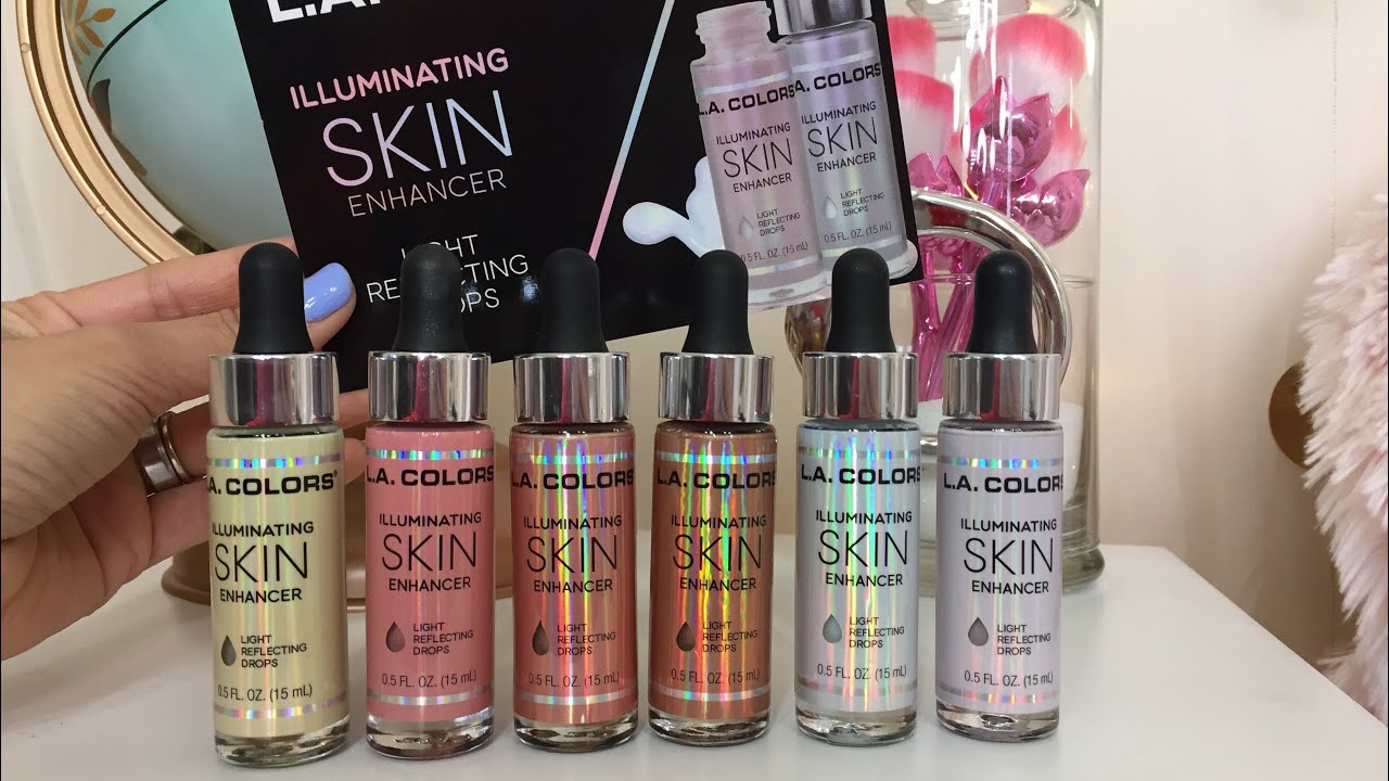 L.A. Colors Iluminating Skin Enhancer / Swatches / Reseña