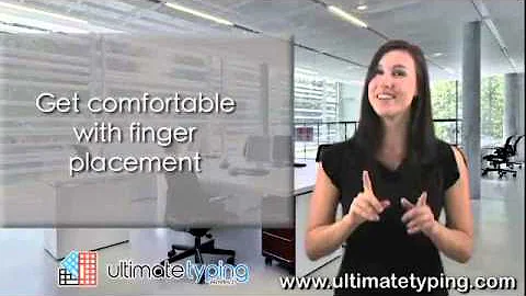 Learn How To Type The Home Row Keys