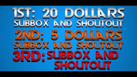 Intro Contest! /// Good Luck Everyone!! :D (READ DESC) /// Thanks For The Support! :D (CLOSED)